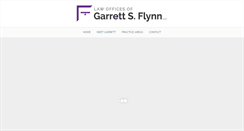 Desktop Screenshot of flynn-law.com